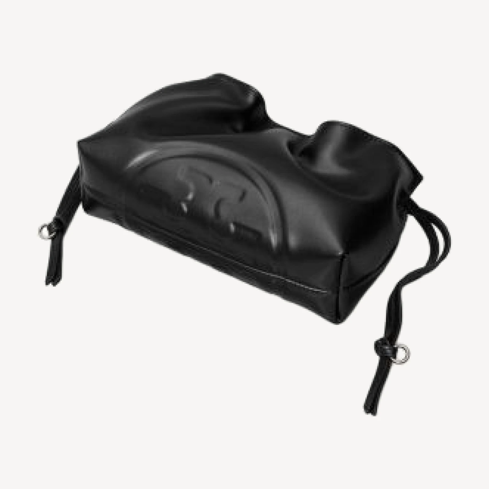 Tory Burch Ella Faux Leather Drawstring Pouch