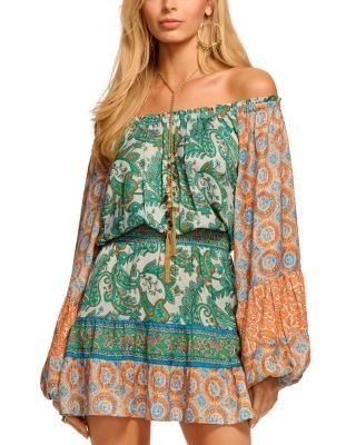 Ramy Brook Claudine Paisley Dress