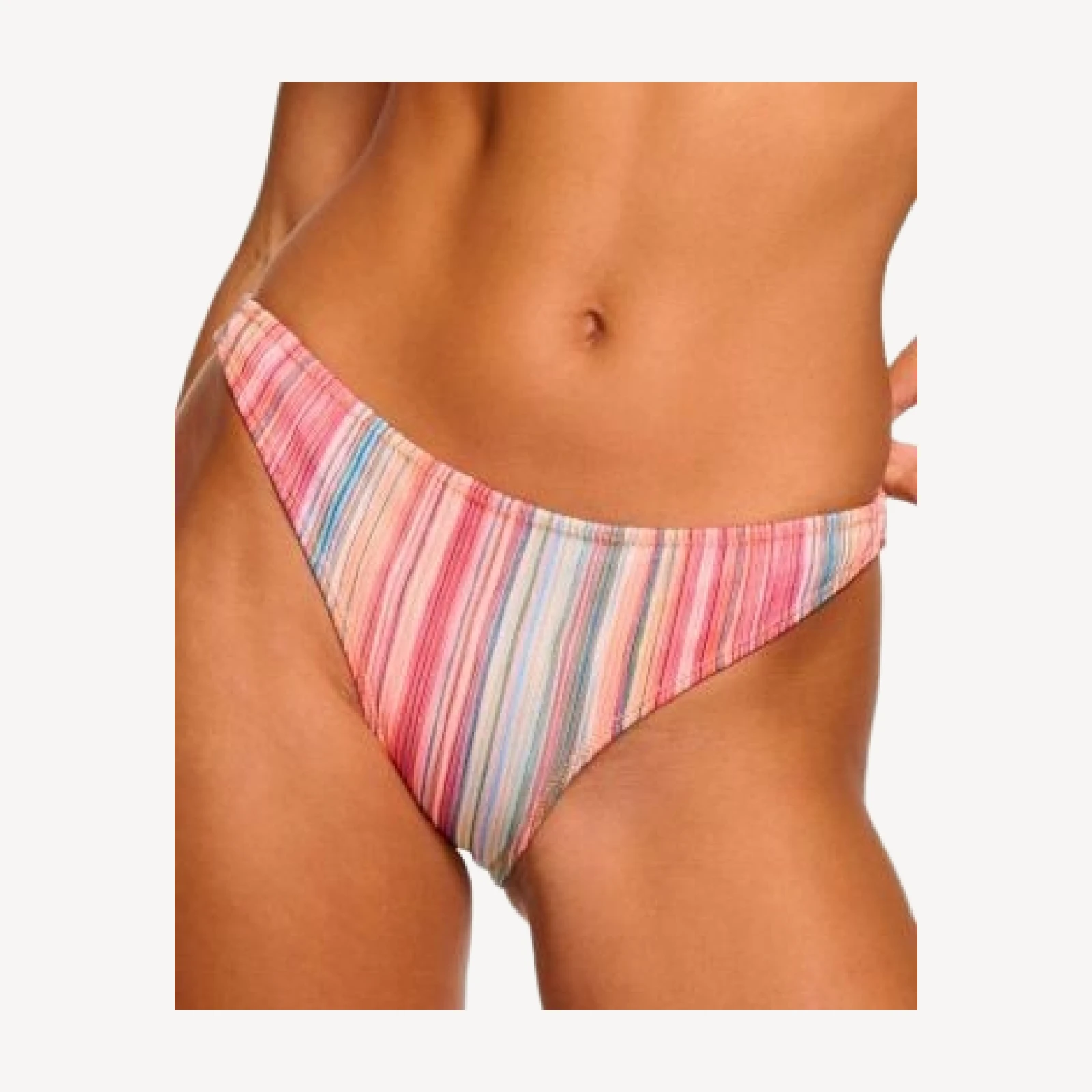 Ramy Brook Striped Isla Bikini Bottom