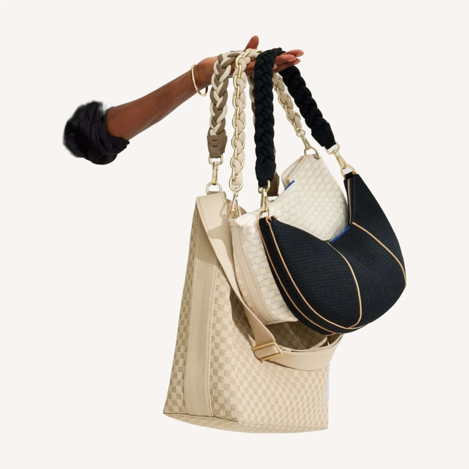 The Shoulder Strap - Black Chain