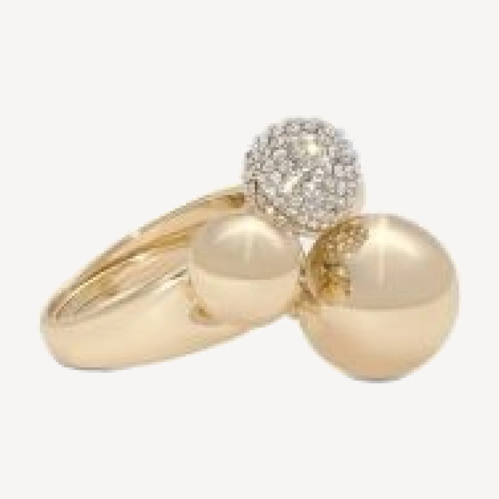 Ramy Brook Tiffani Bead & Pave Fireball Ring