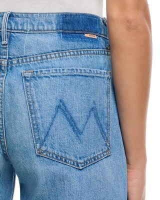Mother The Undercover Bermuda Denim Shorts