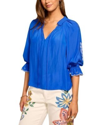 Ramy Brook Haven Lattice Trim Top