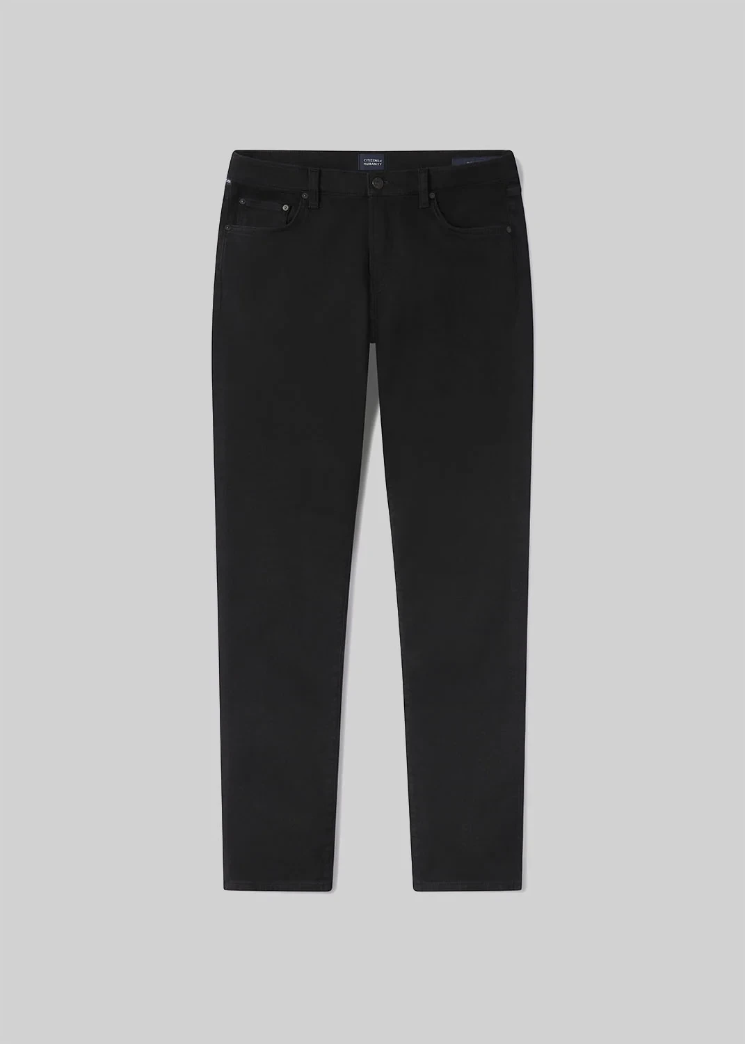 London Tapered Slim Cashmere Denim in Starless