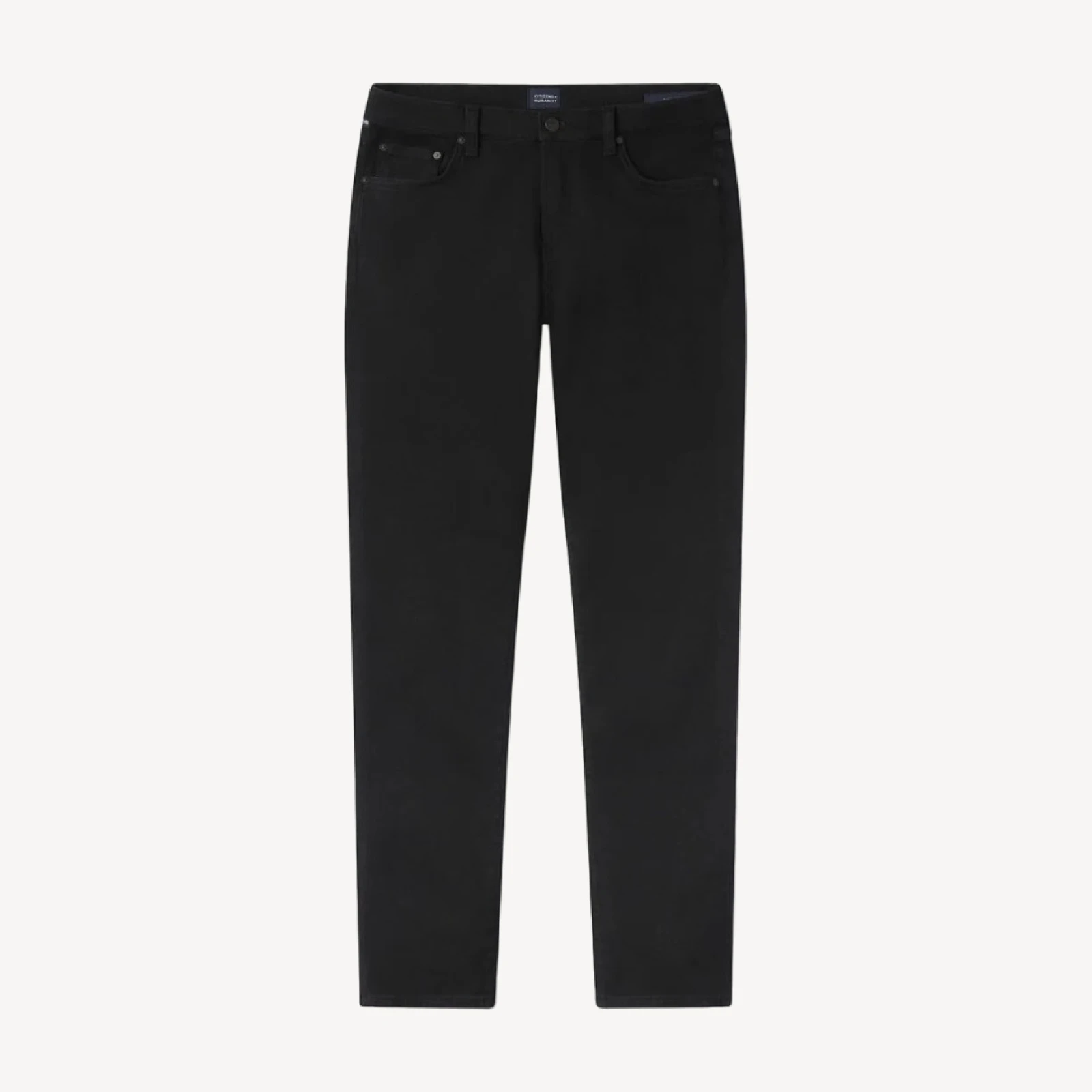 London Tapered Slim Cashmere Denim in Starless