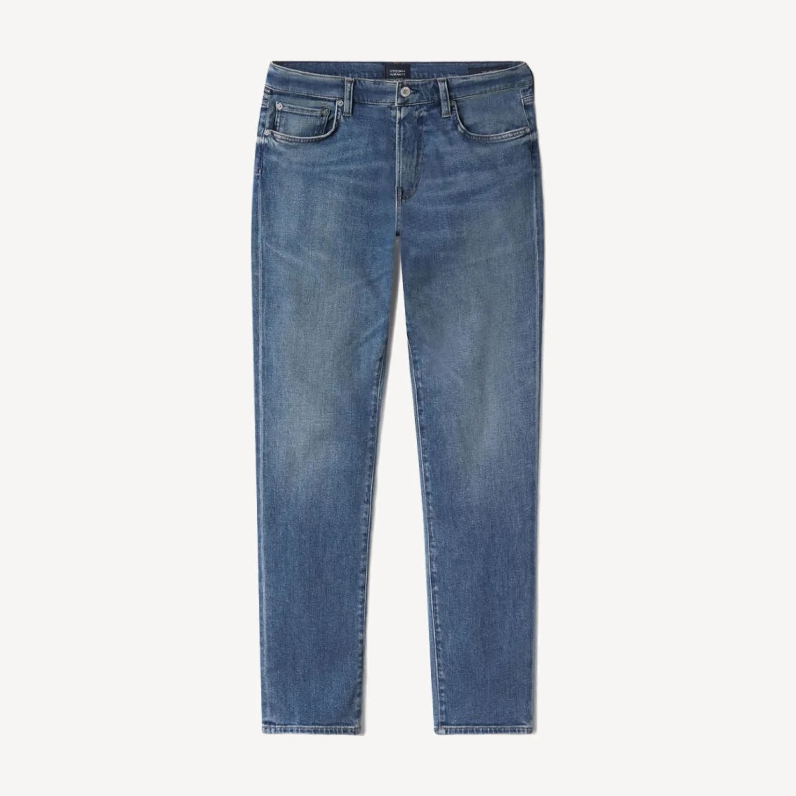 London Tapered Slim Cashmere Denim in Anders
