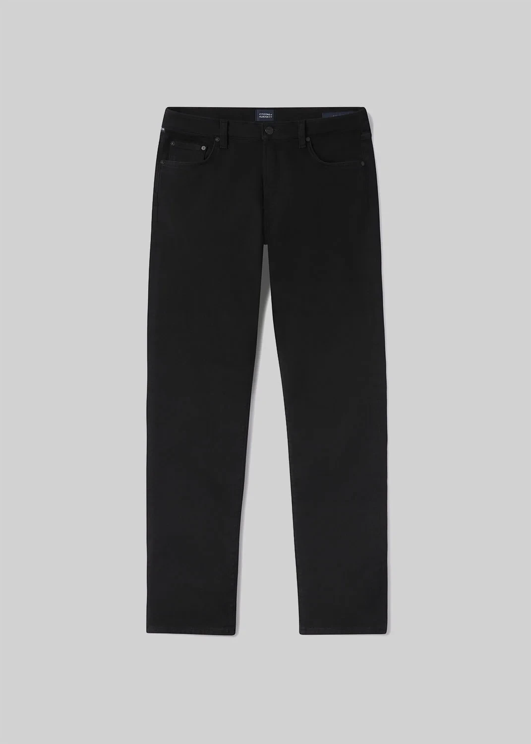 Gage Slim Straight Cashmere Denim in Starless
