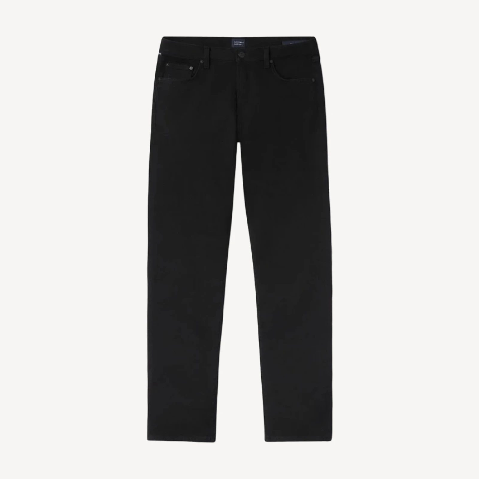 Gage Slim Straight Cashmere Denim in Starless