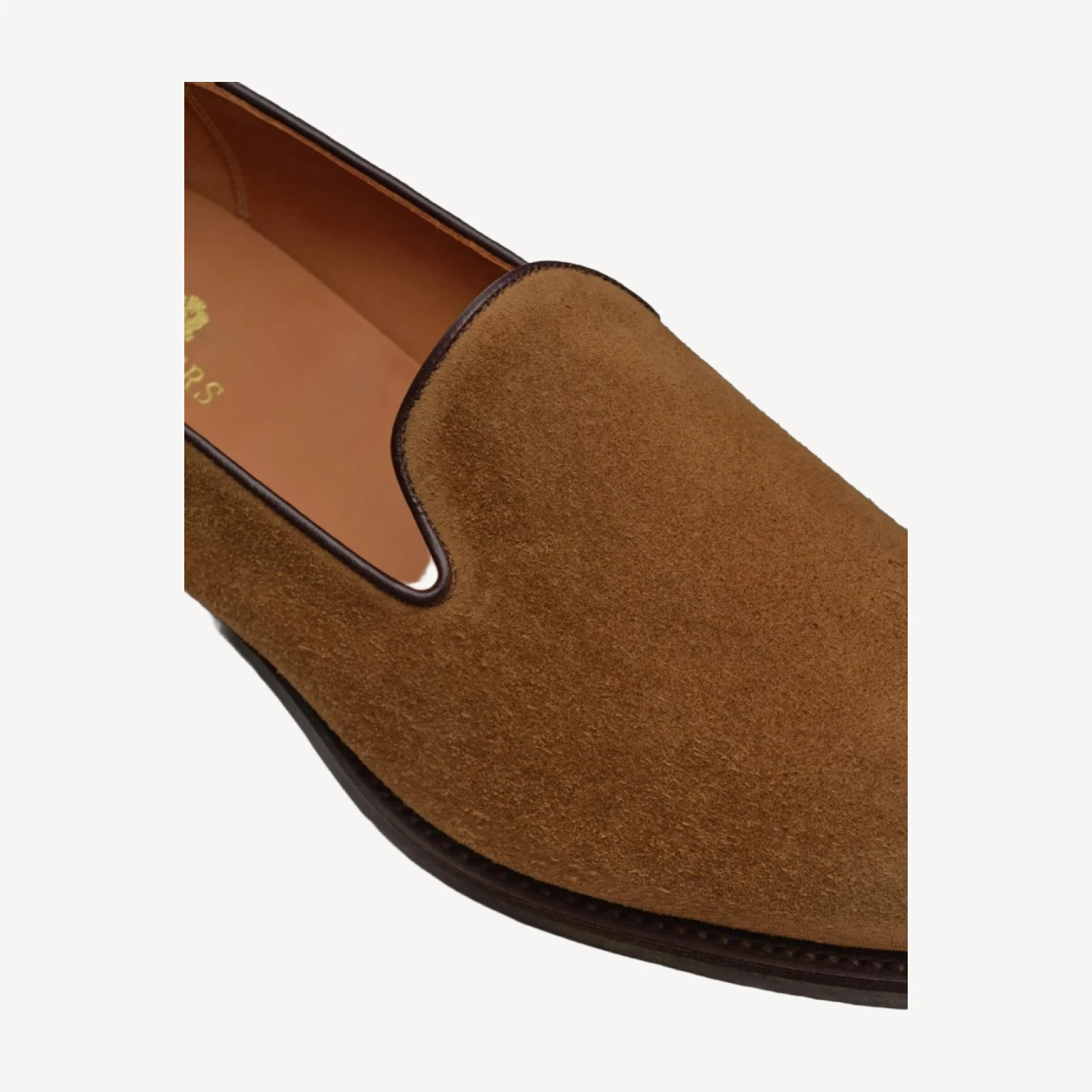 Tobacco Sanders x Buck Mason Suede Wholecut Loafer