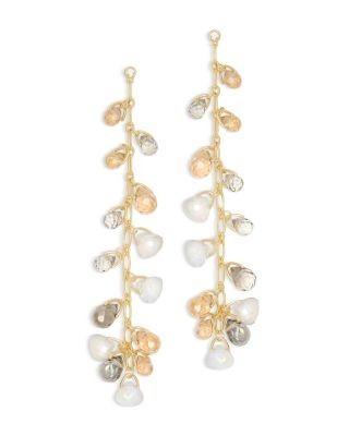 Ramy Brook Brielle Crystal Chain Drop Earrings, 4.7L
