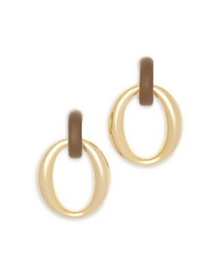 Ramy Brook Elle Loop Drop Earrings, 1.7L