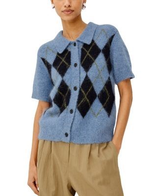 Rails Kelly Button Front Short Sleeve Cardigan