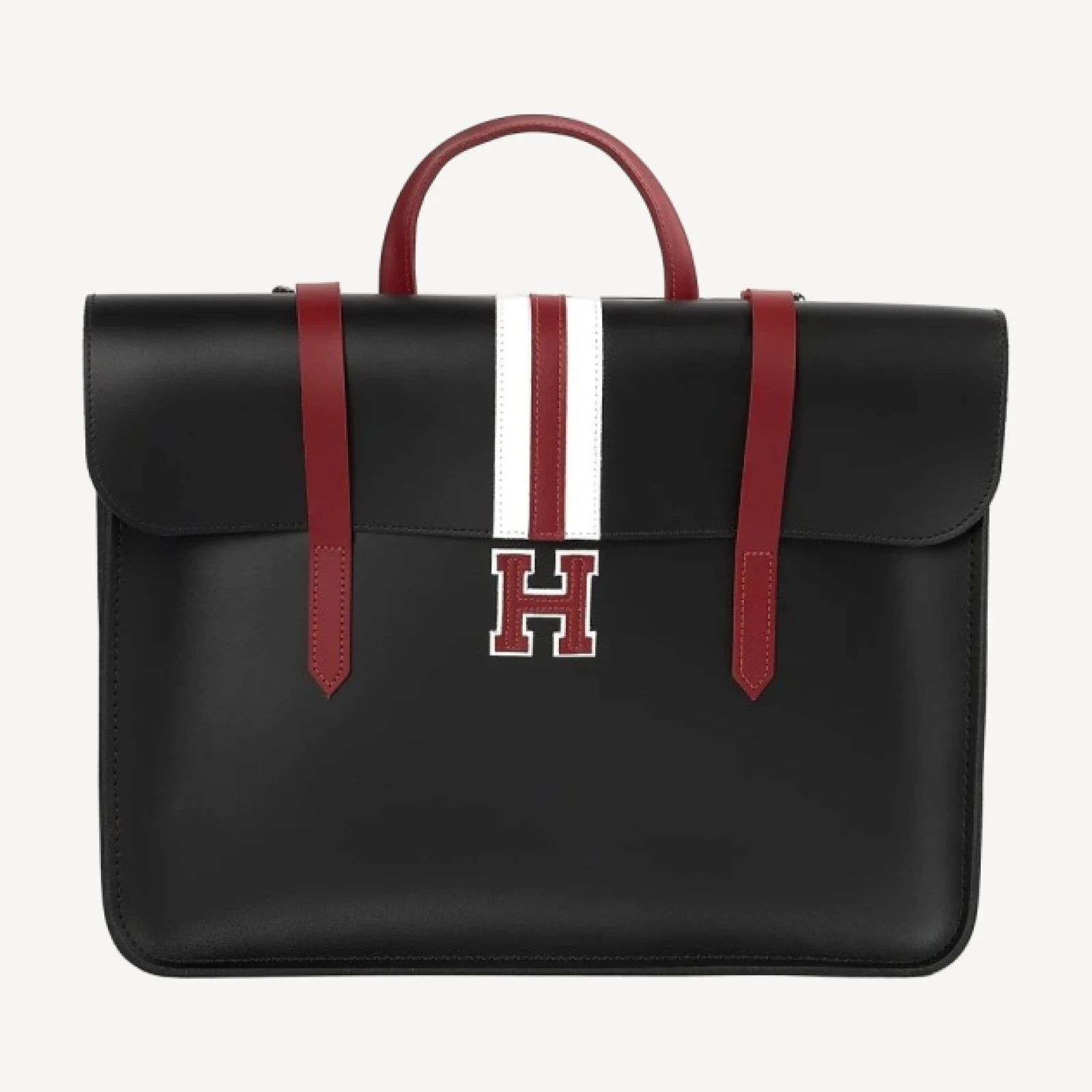 The Music Case - Black with Harvard Stripe