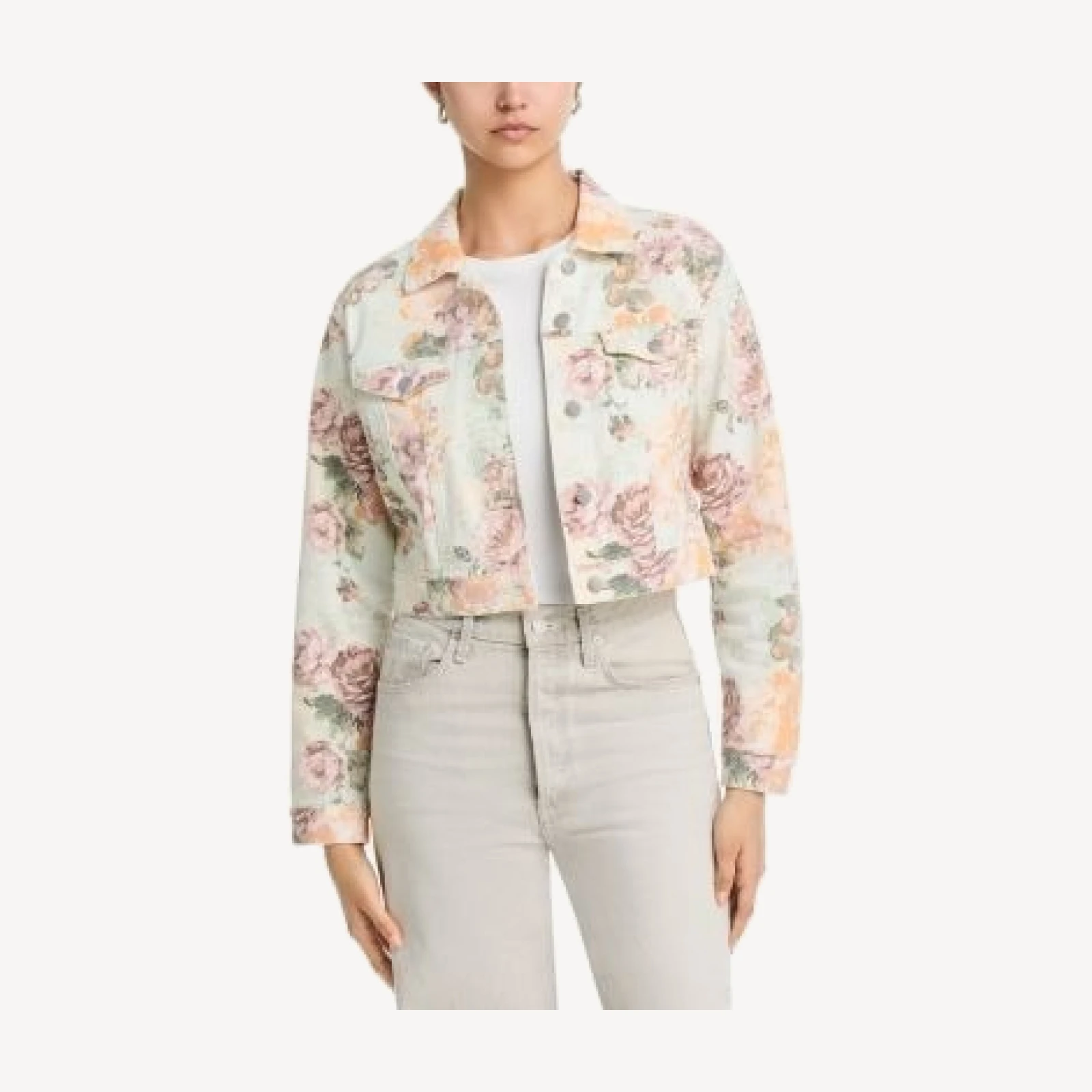 Almost Famous Floral Print Jacket