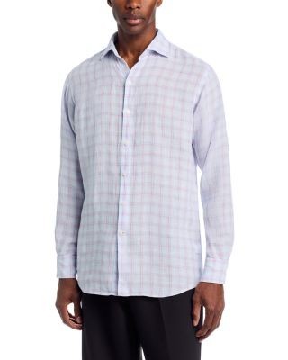 Peter Millar Frisbee Linen Sport Shirt