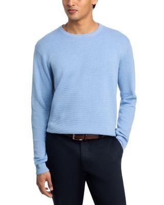 Peter Millar Coolspun Lite Textured Crewneck Sweater