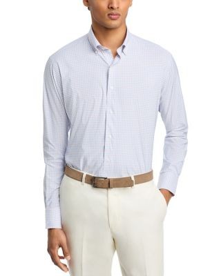 Peter Millar Gregory Performance Twill Sport Shirt