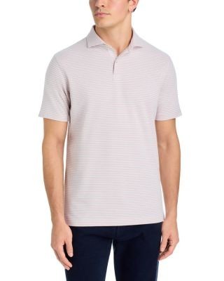Peter Millar Albatross Stripe Pique Polo