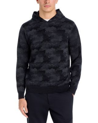 Peter Millar Reversible Camo Pullover Hoodie
