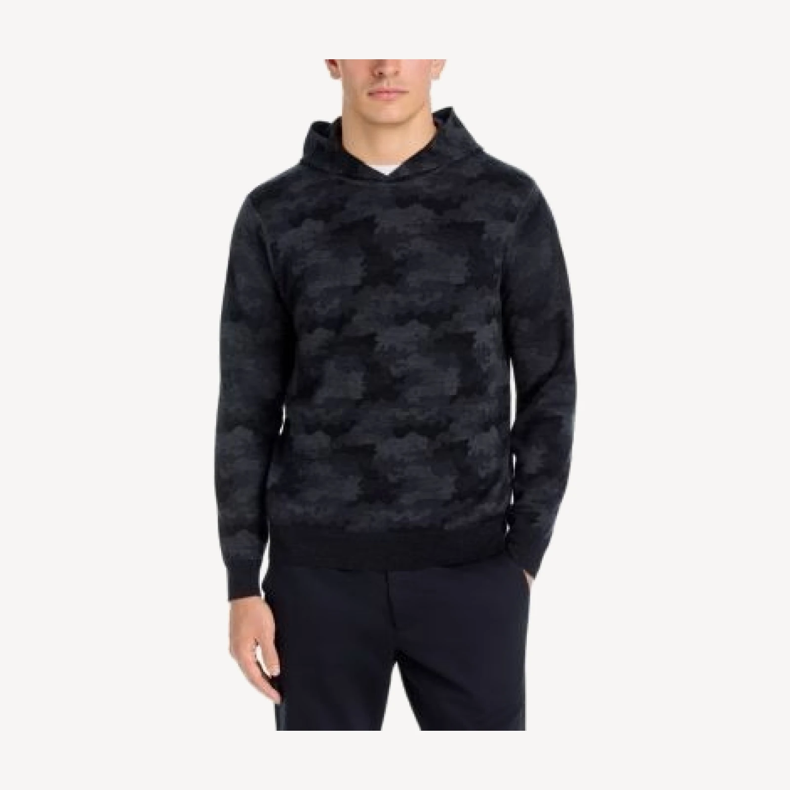 Peter Millar Reversible Camo Pullover Hoodie