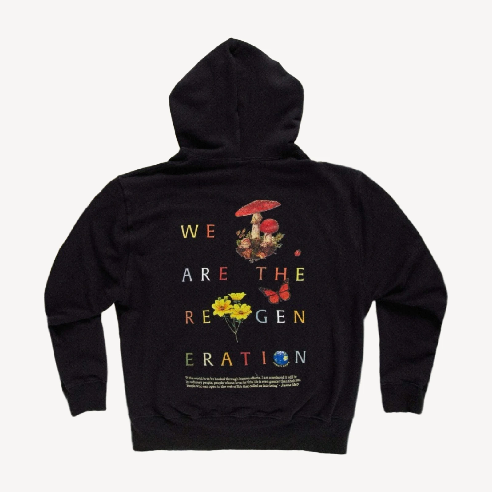 Regeneration Hoodie | Black Rainbow