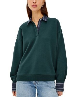 Rails Zavier Contrast Trim Sweatshirt