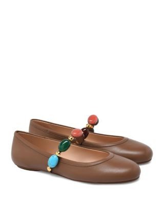 Gianvito Rossi Women's Shanti Mary Jane Ballerina