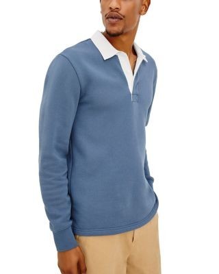 Rails Wright Relaxed Cotton Blend Polo Shirt