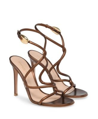 Gianvito Rossi Women's Black Mamba Sandal