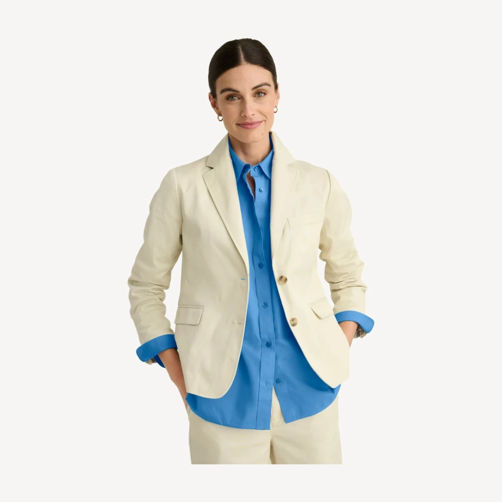 Stretch Twill Piper Blazer