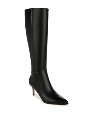 Veronica Beard Women's Lisa Leather Tall Boots