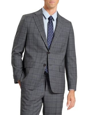 Ted Baker Wright Plaid Modern Fit Suit Jacket
