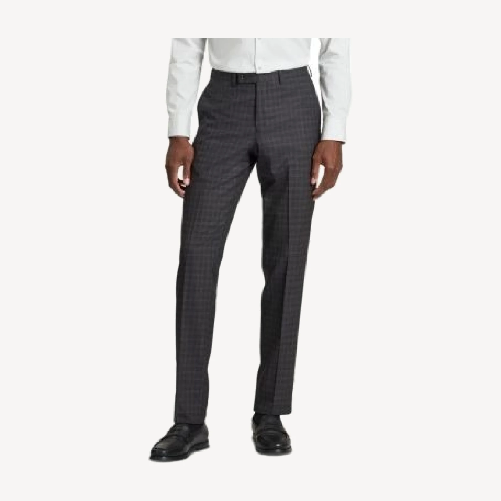 Ted Baker Wright Tattersall Modern Fit Suit Pants