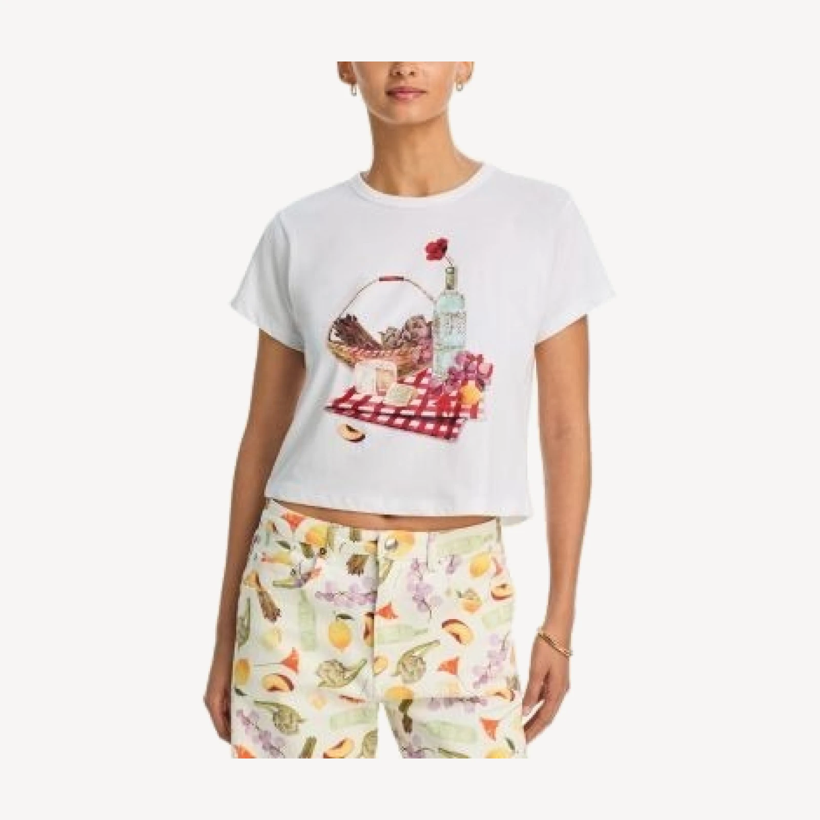 Aqua Picnic Graphic Tee - Exclusive
