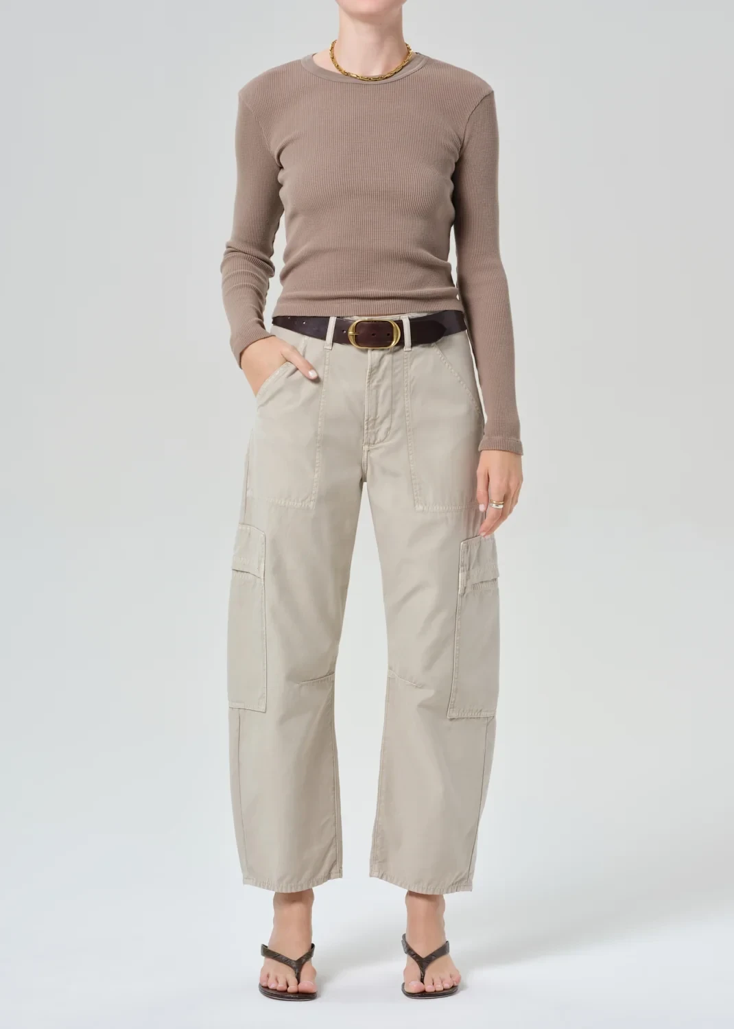 Marcelle Cargo in Burnished Quartz
