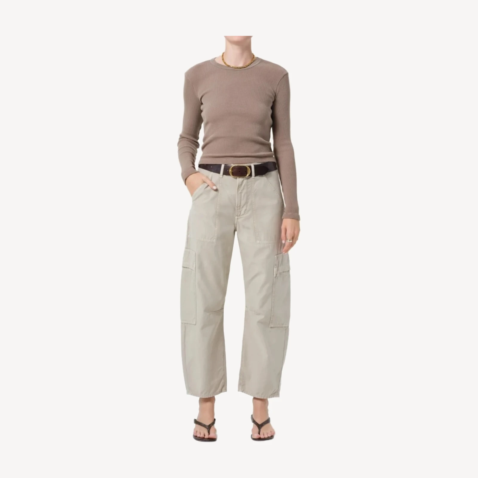 Marcelle Cargo in Burnished Quartz