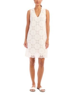 Karen Kane Sleeveless Crochet Dress