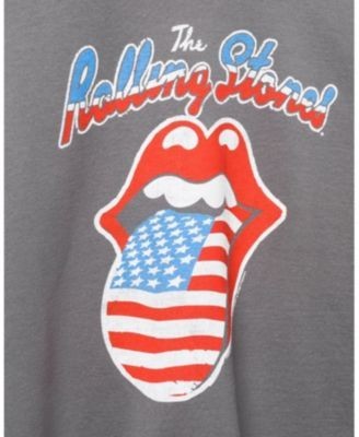 Junk Food Clothing Unisex The Rolling Stones America '78 Flea Market Fleece Sweatshirt