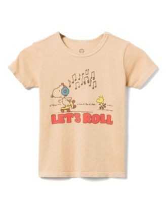 Junk Food Clothing Unisex Snoopy Let's Roll Tee - Little Kid, Big Kid