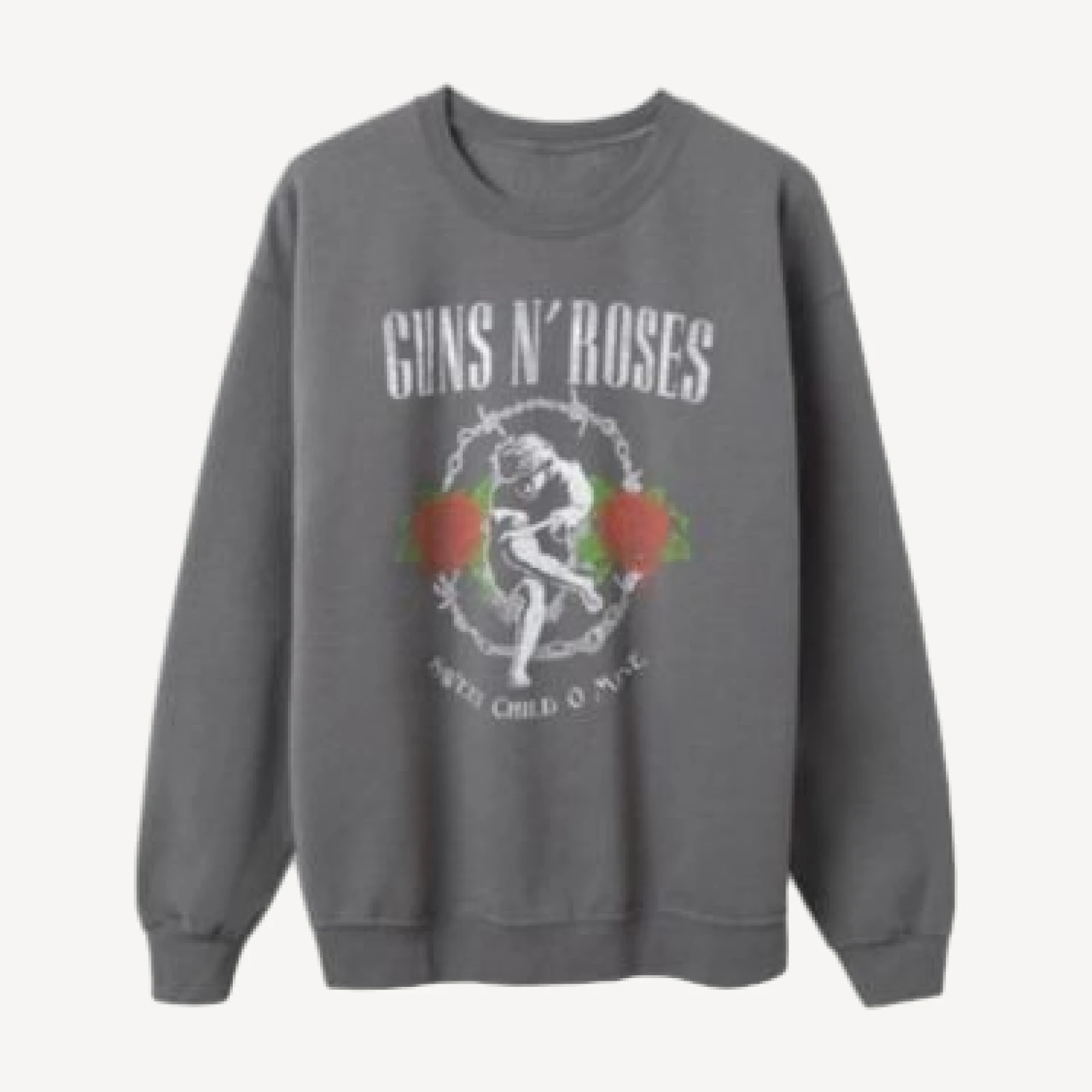 Junk Food Clothing Unisex Guns N' Roses Sweet Child O' Mine Flea Market Fleece Sweatshirts