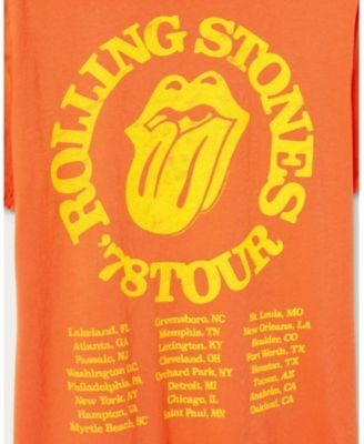 Junk Food Clothing The Rolling Stones '78 Tour Vintage Tee