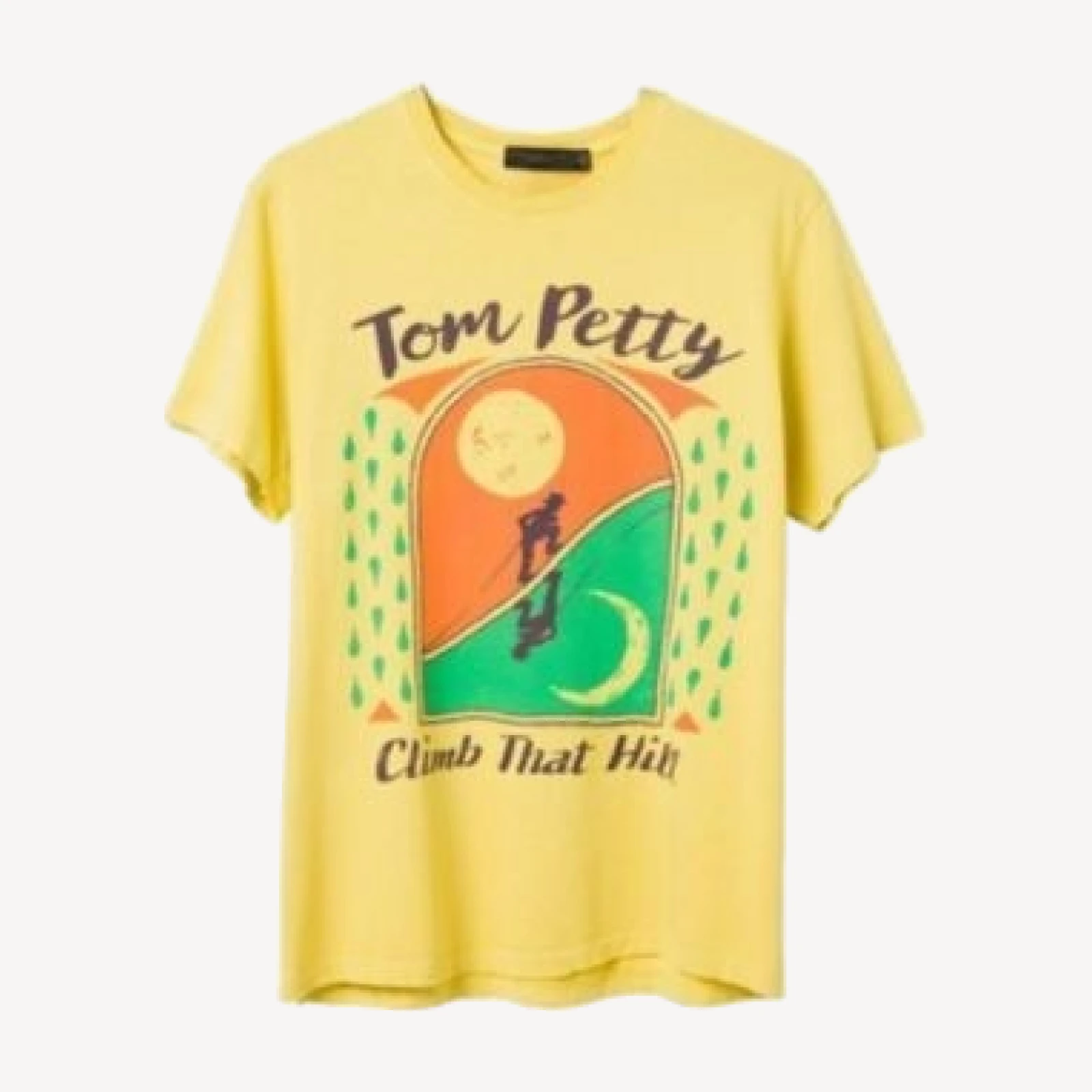 Junk Food Clothing Unisex Tom Petty Climb That Hill Vintage Tee