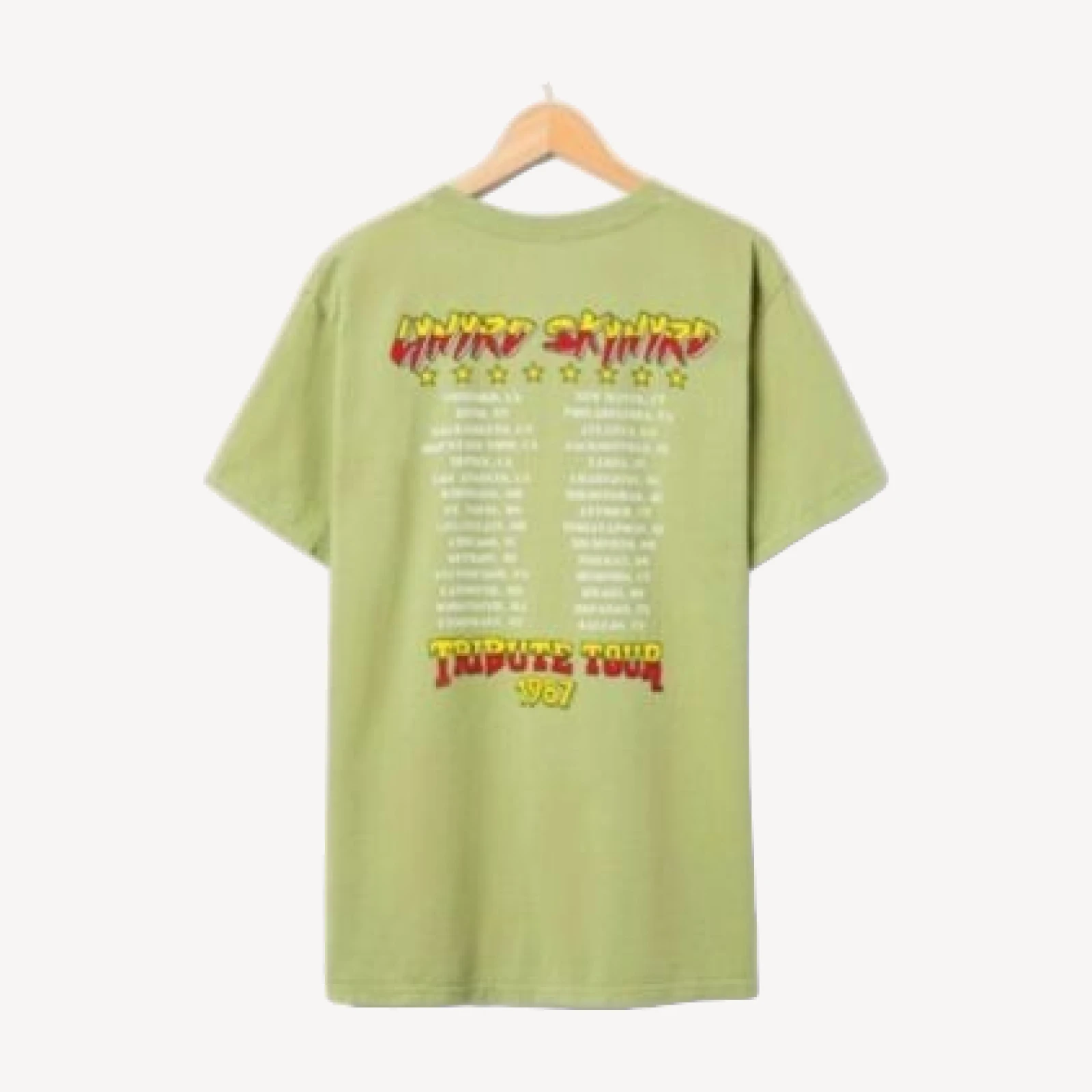 Junk Food Clothing Unisex Lynyrd Skynyrd Tribute Tour 1987 Flea Market Tee