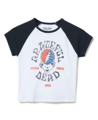 Junk Food Clothing Women's Grateful Dead 1988 Tour Baby Raglan Tee