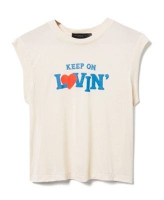 Junk Food Clothing Women's Keep on Lovin Vintage Tissue Tank