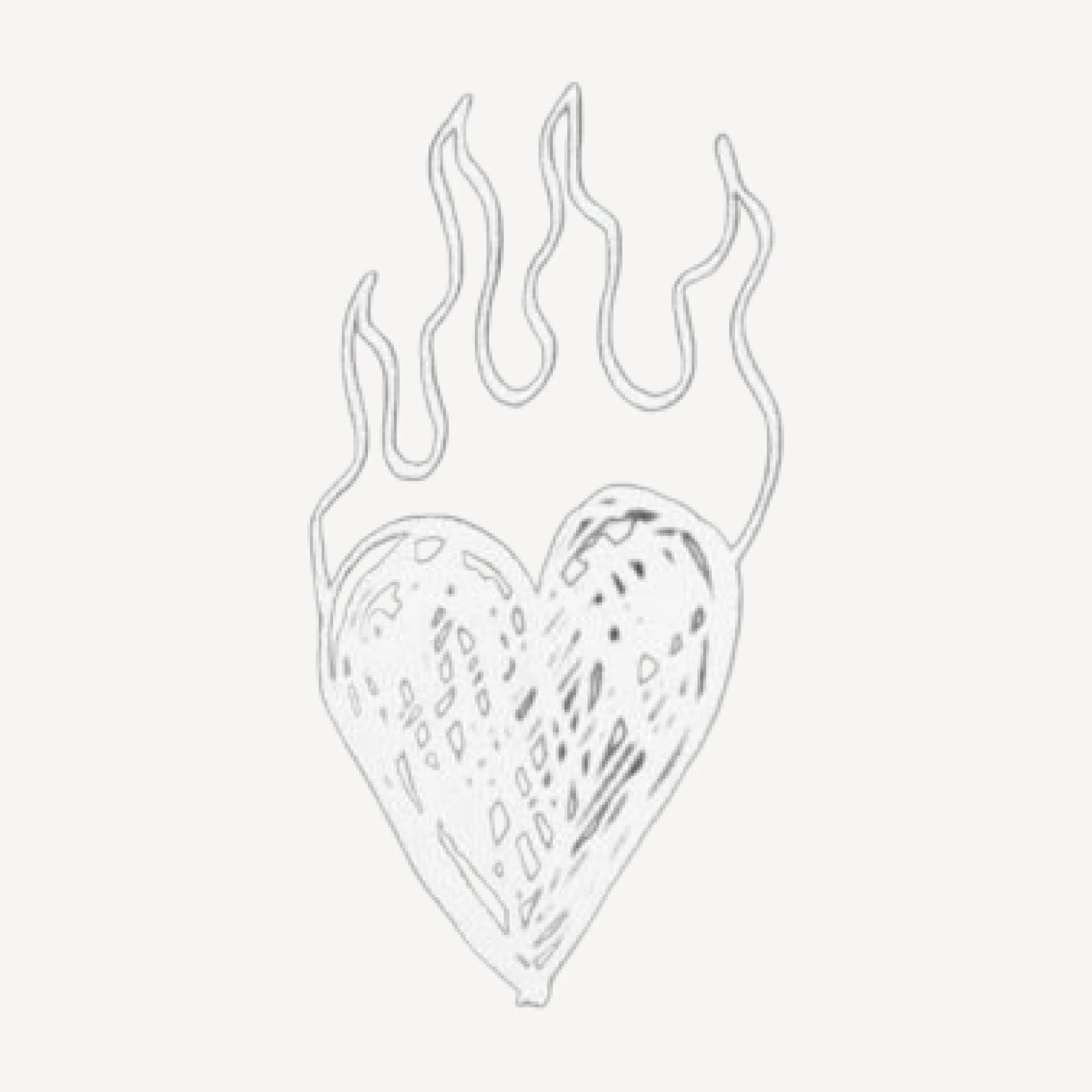 Junk Food Clothing Women's Burning Love Original Tee