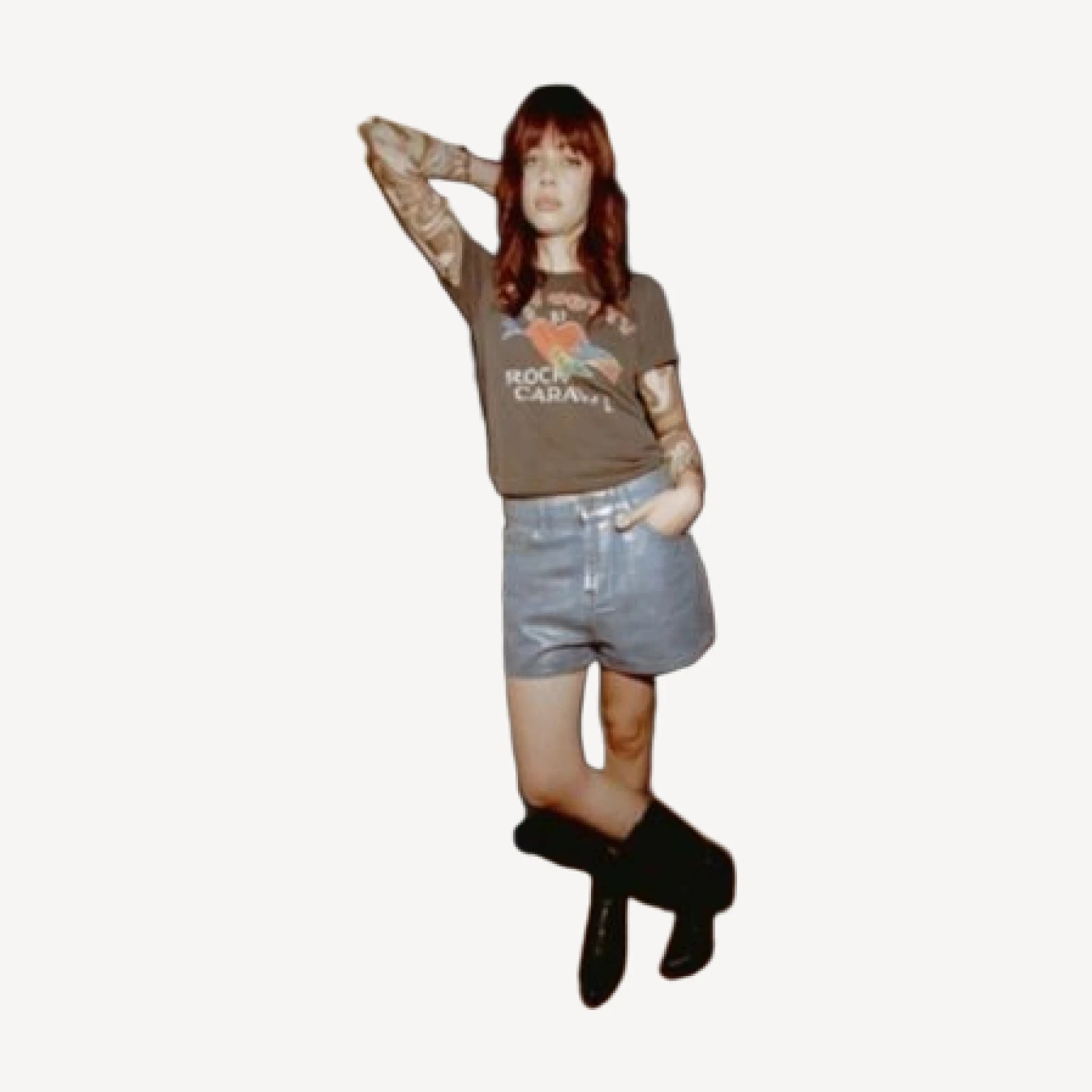 Junk Food Clothing Women's Tom Petty Rock N Roll Caravan Original Tee
