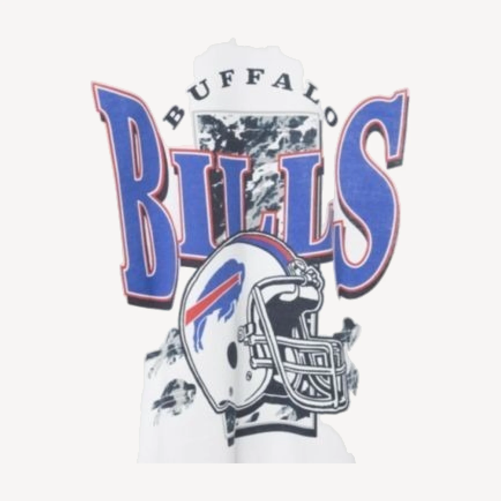 Junk Food Clothing Unisex Nfl Buffalo Bills Conversion Flea Market Crew Fleece