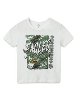 Junk Food Clothing Unisex Nfl Philadelphia Eagles Icon Tee - Little Kid, Big Kid