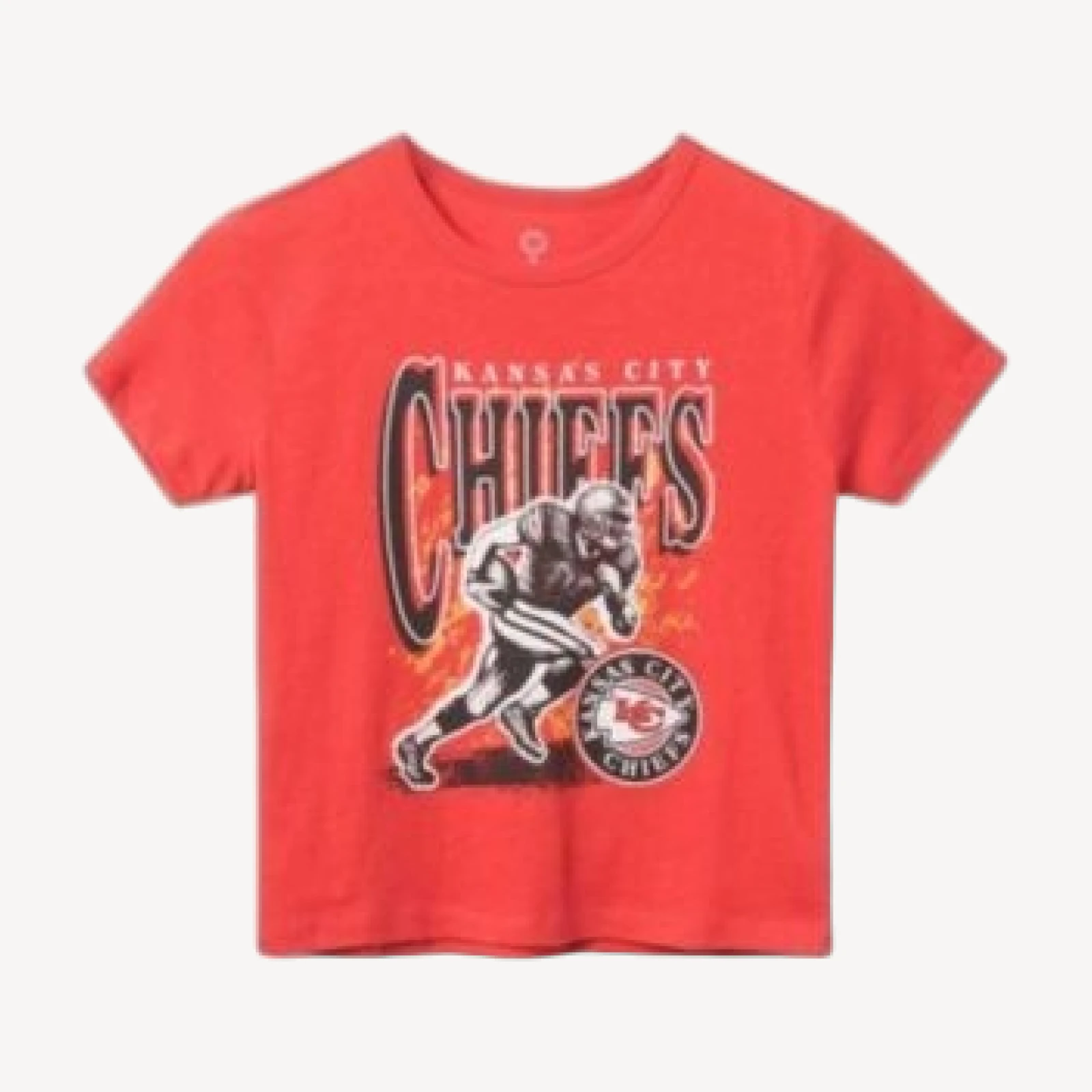 Junk Food Clothing Unisex Nfl Kansas City Chiefs Rushing Tee - Little Kid, Big Kid